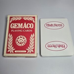 High Sierra Casino - Lake Tahoe Playing Cards